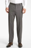 CANALI FLAT FRONT WOOL TROUSERS,EU00025200780121