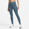 Nike Women's One Luxe Mid-rise Leggings In Blue