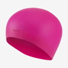 Nike Solid Long Hair Silicone Training Cap In Pink