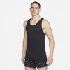 Nike Men's Dri-fit Reluxe Tank Top Undershirt (2-pack) In Black