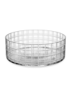 Orrefors Cut In Number Checker Decorative Bowl