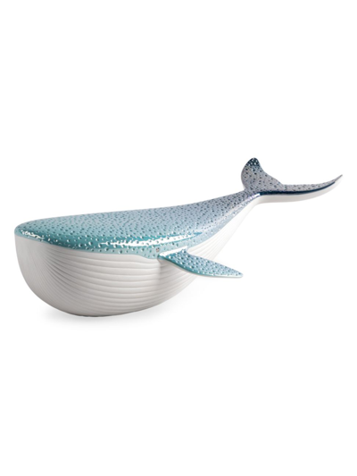 Lladrò Porcelain Whale Sculpture