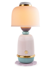 Lladrò Kokeshi Porcelain Lamp In Multi