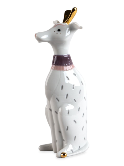 Lladrò Unusual Friends Dog Porcelain Sculpture