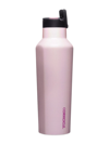 Corkcicle Series A Stainless Steel Sport Canteen In Cotton Candy