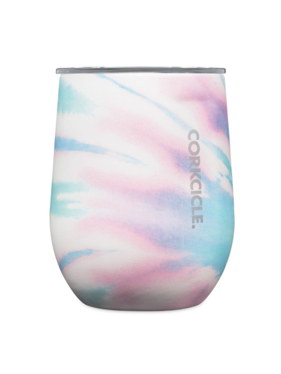 Corkcicle Coastal Swirl Stainless Steel Stemless Tumbler