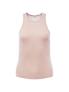 L Agence Nia Racerback Tank In Cappuccino