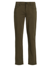 7 For All Mankind Slim-fit Tapered Army Pants In Emerald Green