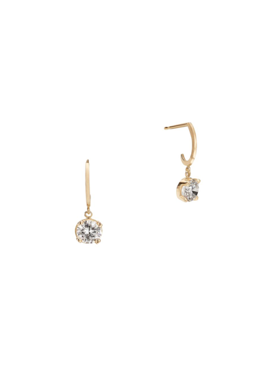 Lana Women's 14k Yellow Gold & Diamond Drop Earrings