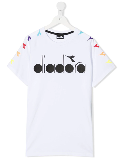 Diadora Junior Kids' T-shirt Jersey Ragazzoof White