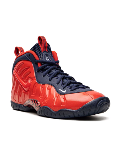 Nike Kids' Little Posite Pro "usa" Sneakers In Red