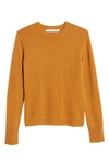 Project Naadam Naadam Crewneck Cashmere Sweater In Caramel