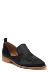 Very Volatile Valegro Genuine Calf Hair Loafer In Black