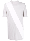 11 By Boris Bidjan Saberi League Graphic-print T-shirt In Grey