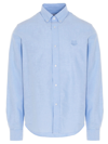 Kenzo Basic Logo Shirt In Blue