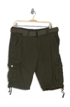 X-ray Belted Cargo Shorts In Olive
