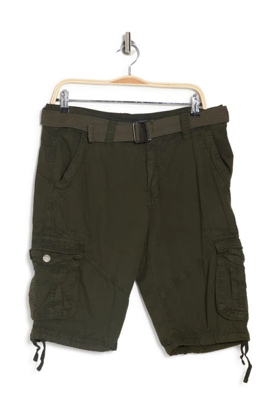 X-ray Belted Cargo Shorts In Olive