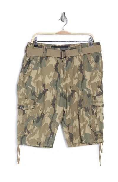 X-ray Belted Cargo Shorts In Desert Camo