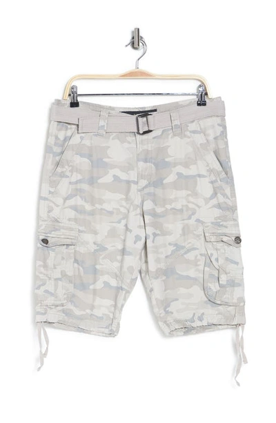 X-ray Belted Cargo Shorts In Sand Camo