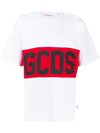 GCDS GCDS T-SHIRTS AND POLOS WHITE