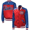 Starter Red Chicago Cubs The Legend Full-snap Jacket In Red
