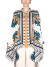La Doublej Foulard Shirt (placée) In Multicolour