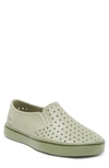 Native Kids' Shoes Miles Slip-on Sneaker In Elmgr/ Iguagr/ Rkiegr