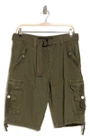 X-ray Belted Cargo Shorts In Sage