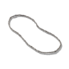 John Hardy Sterling Silver Classic Chain Multiring Heishi Statement Necklace, 18