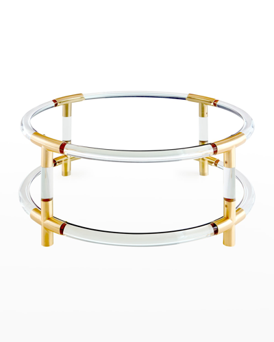 JONATHAN ADLER JACQUES ROUND COCKTAIL TABLE