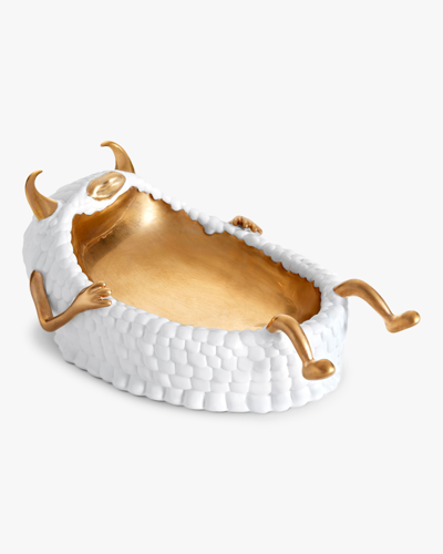 L'objet X Haas Brothers White Lazy Susan Bowl