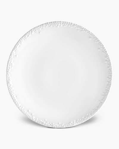 L'objet Haas Mojave Porcelain Charger Plate In White