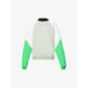 7 Days Active Logo-print High-neck Stretch-jersey Sweatshirt In Grey