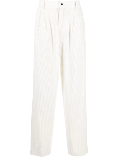 032c Corduroy Four-pocket Straight-leg Trousers In White