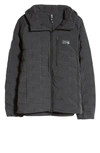 Mountain Hardwear Stretchdown™ 700 Fill Power Down Hooded Jacket In Dark Storm Heather