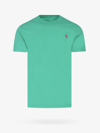 Polo Ralph Lauren Embroidered-logo Cotton T-shirt In Green