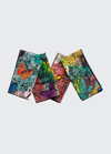 Hunt Slonem Butterflies And Guardians Cotton Dinner Napkin