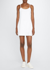 Beyond Yoga Spacedye Essentials Mini Tank Dress In Cloud White