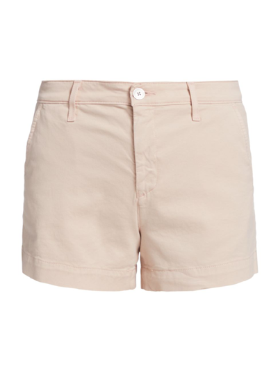 Ag Caden Tailored Shorts In Vinte Pink