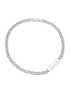 Alyx Thinner Id Necklace In Silver Gry0002