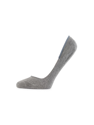 Falke Cotton-blend Invisible Socks In Grey Mix