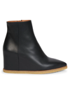 CHLOÉ WOMEN'S MOREEN LEATHER ANKLE BOOTS