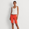 Ralph Lauren Bi-stretch Twill Short In Hyannis Port Orange