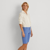 Ralph Lauren Bi-stretch Twill Short In Blue Loch