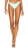 L*space Cabana Bitsy Bikini Bottom In Bright Teal