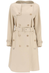 BURBERRY BURBERRY TRENCH COAT WITH BOATNECK