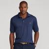 Polo Ralph Lauren Soft Cotton Polo Shirt In Spring Navy Heather