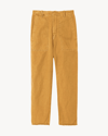 Nili Lotan Tomboy Cuffed Pants In Tuscan Yellow