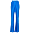 ALEXANDRE VAUTHIER HIGH-RISE SATIN PANTS
