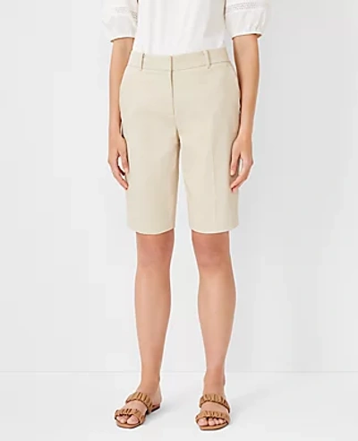 Ann Taylor The Petite Boardwalk Short - Curvy Fit In Cashmere Khaki